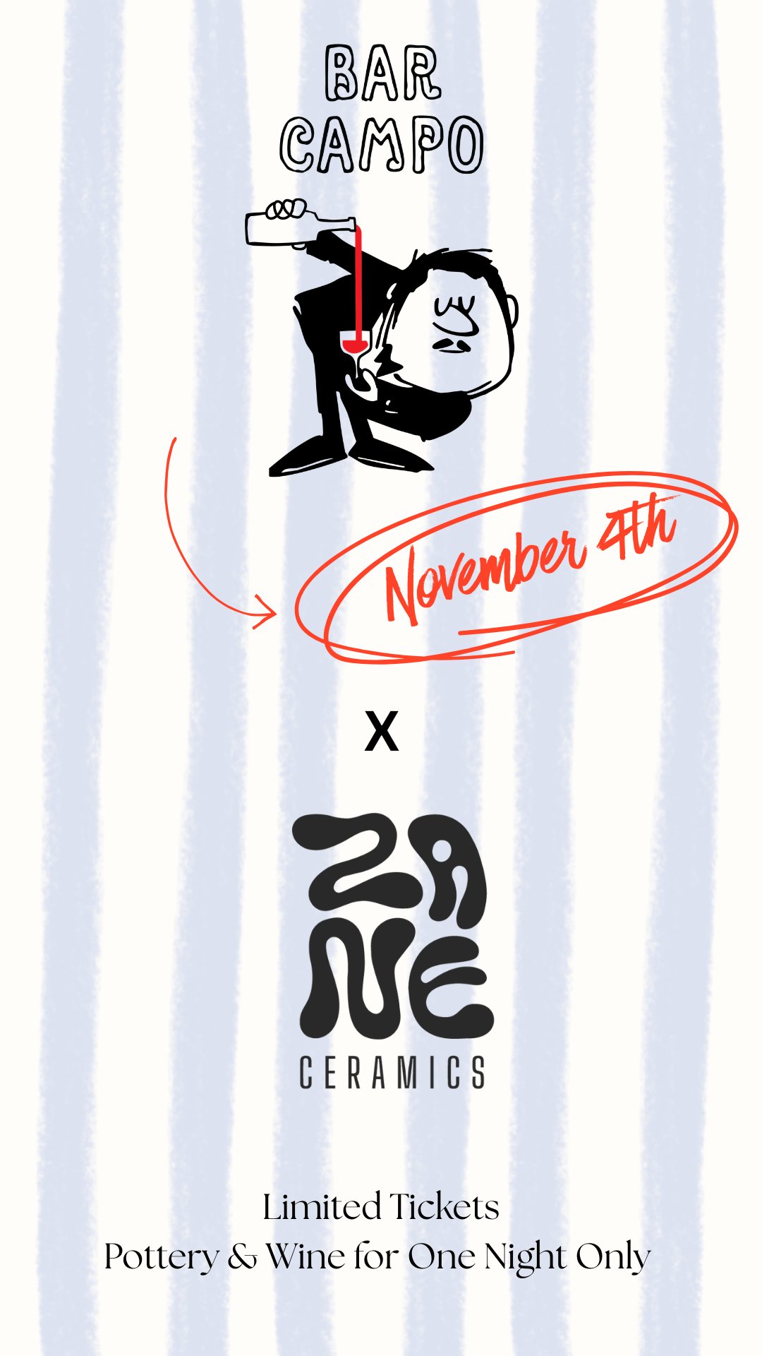 Bar Campo X Zane Ceramics