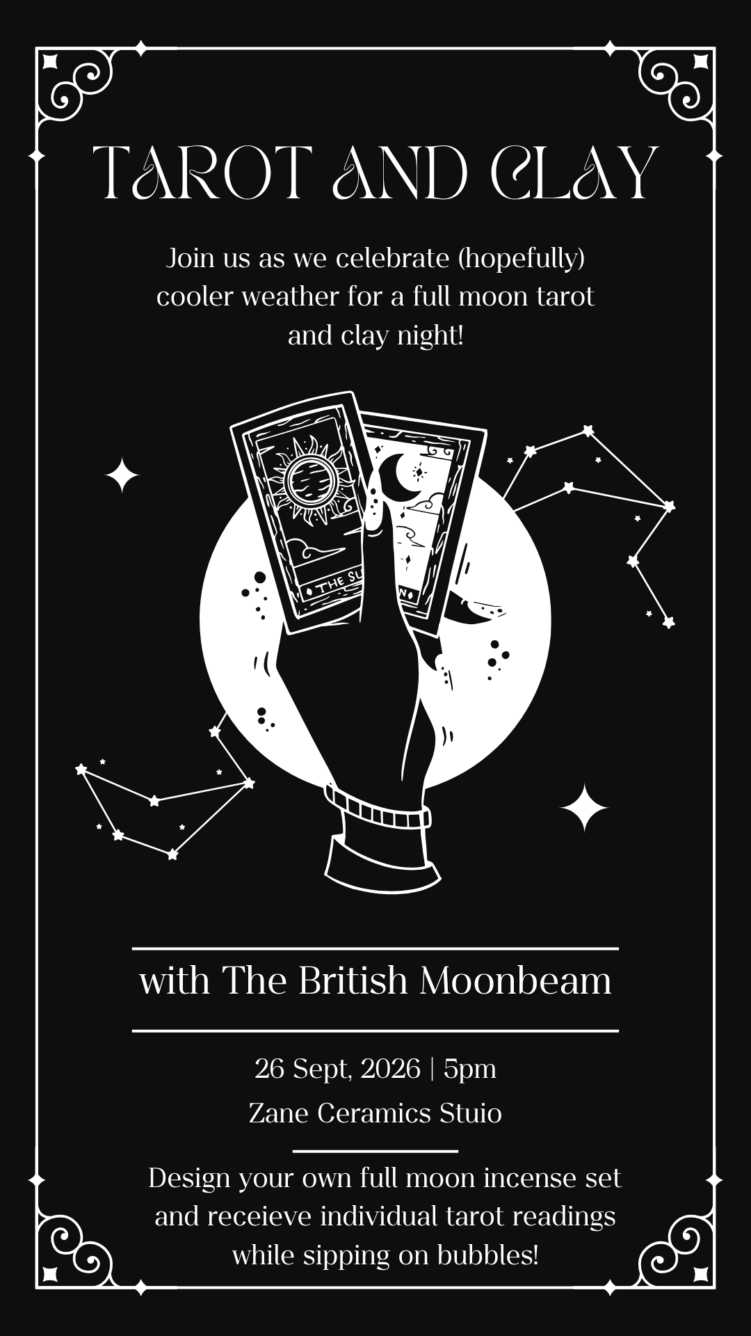 Tarot & Clay Sept 26